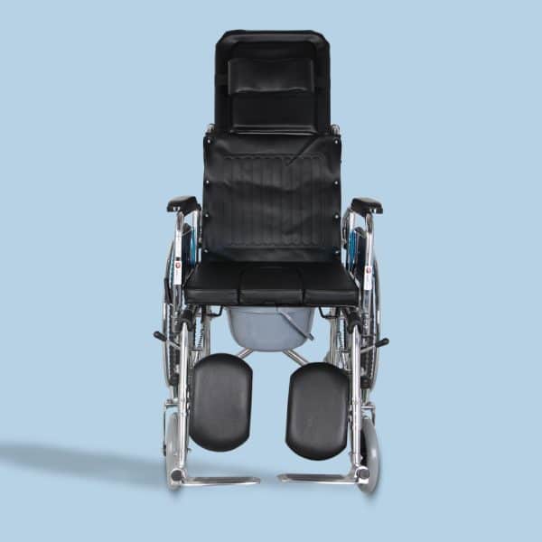 Mediva Reclining Wheelchair with Commode MHL 1006-C
