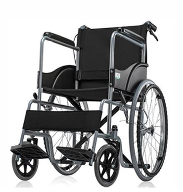 Med-e-Move Basic Premium Wheel Chair Powder Coated-Black