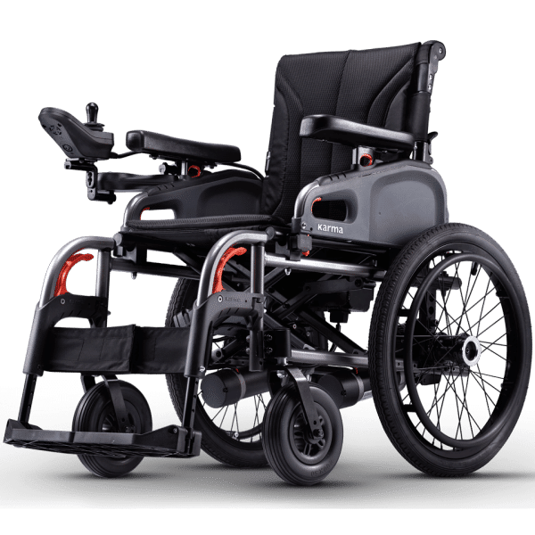 Karma%C2%AE eFlexx (F14 / F20) Motorized Folding Travel Wheelchair