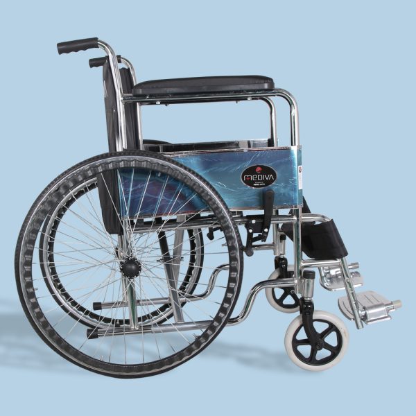 Mediva Manual Steel Wheelchair MHL 1009
