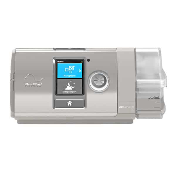 AirCurve™ 10 S Bi-Level with HumidAir™ Heated Humidifier by ResMed