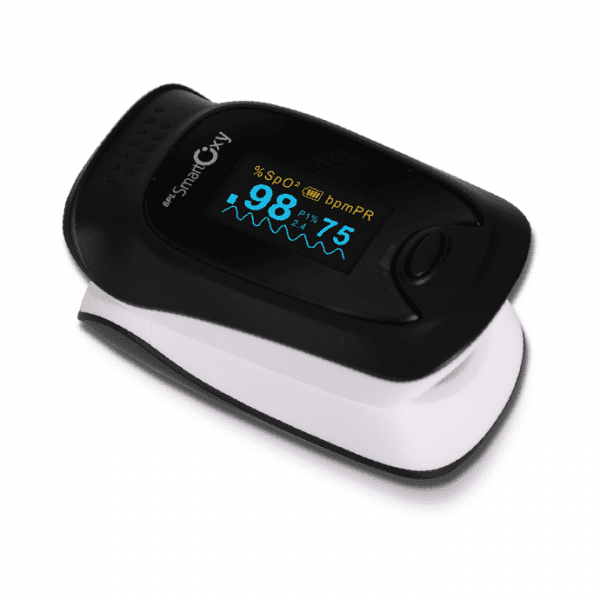 BPL Smart Oxy Pulse Oximeter with Perfusion Index Black