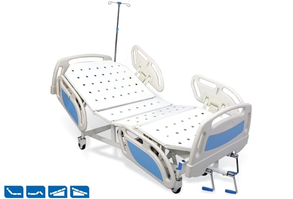 MANUAL FIXED HEIGHT ICU BED ADVENT