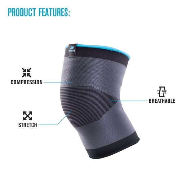 Leg Compression Sleeve With Padded Knee Support – Extreme Fit