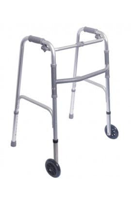 Med-e-Move Folding Walker with Wheels