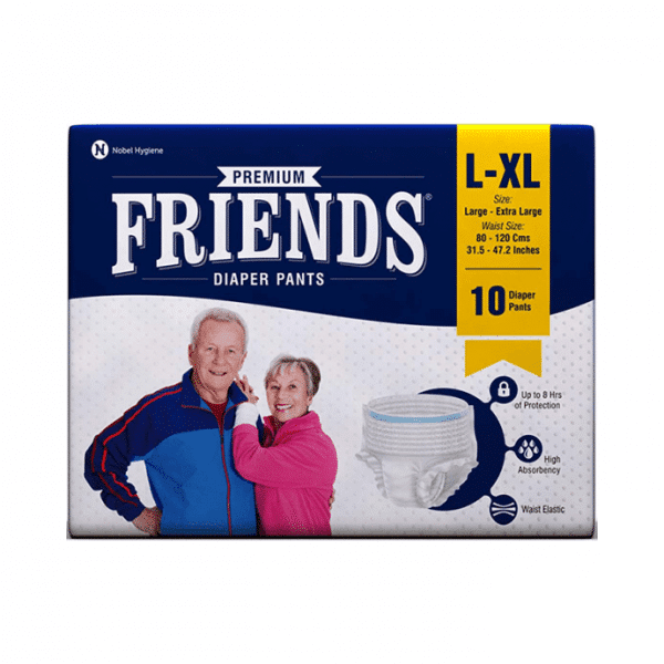 Friends Protective Underwear for Men and Women Disposable Pullups L-XL