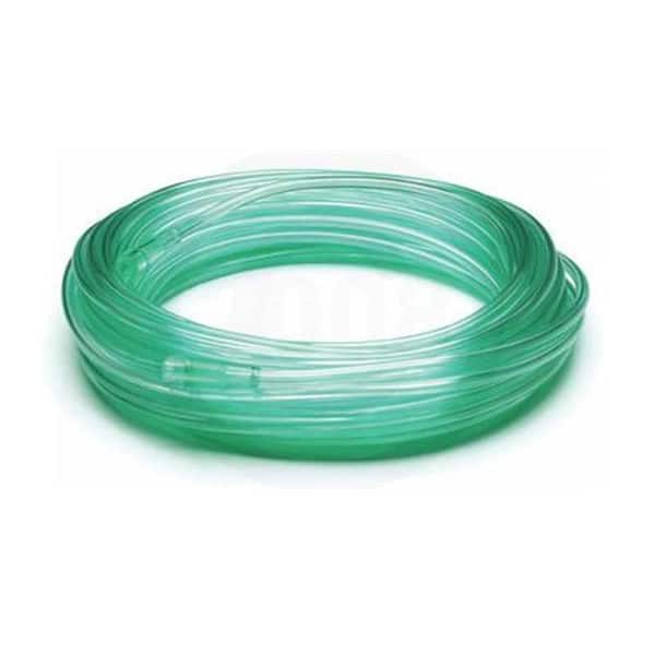 Disposable Oxygen Tubing 25 Foot Length - Green