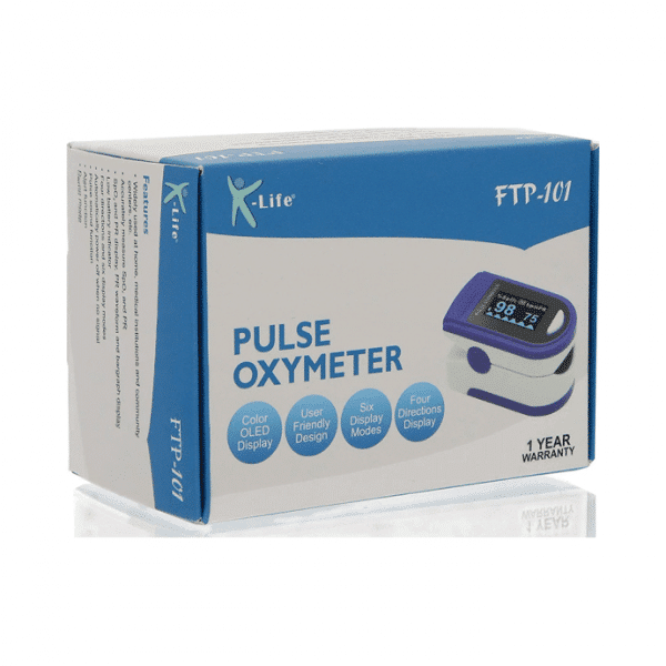 K-Life Finger Tip Pulse Oximeter Blue FTP 101