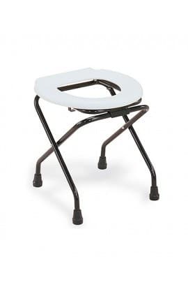 Med-e-Move Folding Commode Stool with Lock