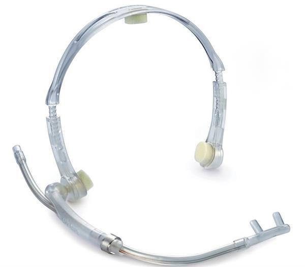 OxyArm Clear Head Band with Nasal Cannula Arm and 7ft O2 Tube