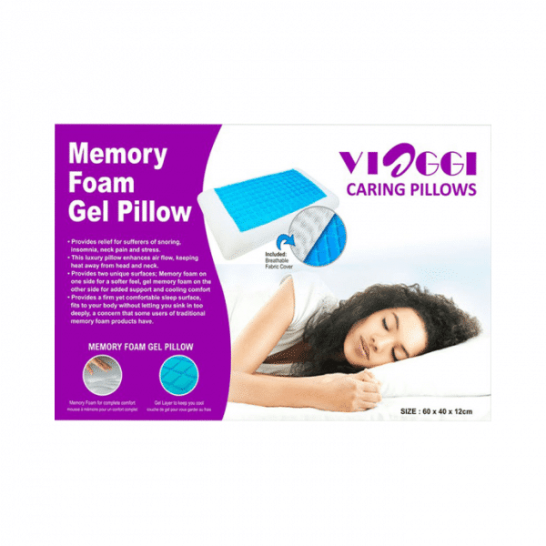 Viaggi Memory Foam Gel Pillow