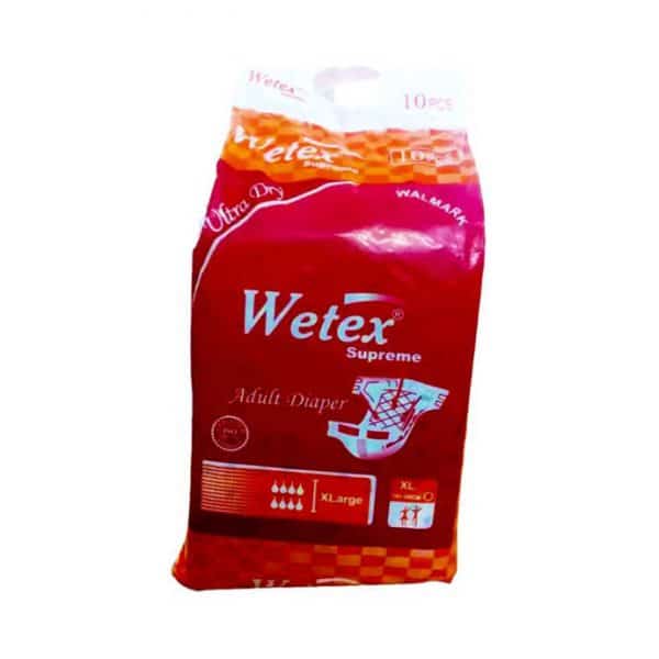 Wetex Supreme Ultra Dry Adult Diaper XL