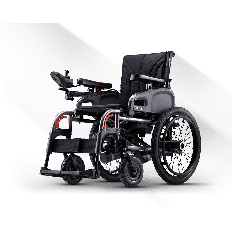 Karma eFlexx Foldable Power Wheelchair - Self Propel