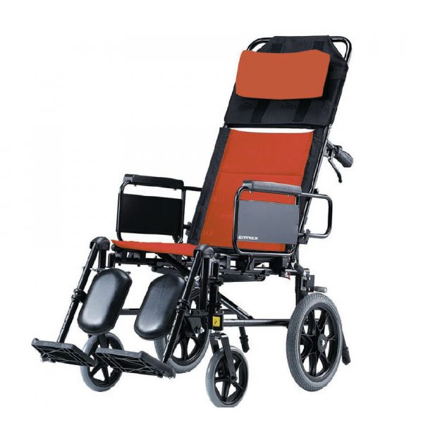 Karma KM-5000 Premium Recline Manual Wheelchair (14"Rear Wheel)